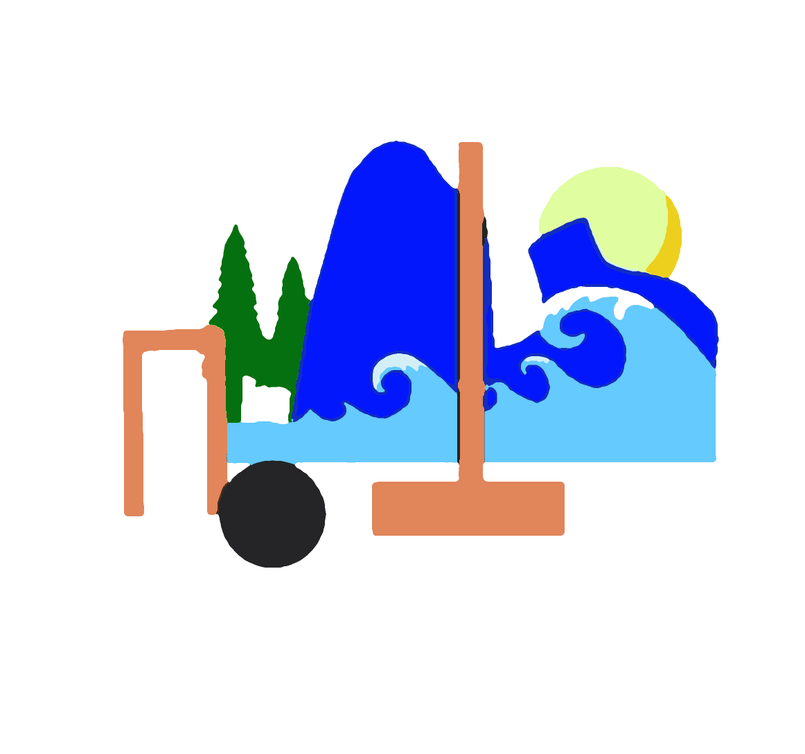 caloundra for dark colours