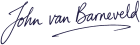 John van Barneveld signature